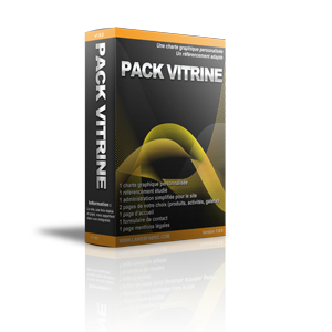 Pack site internet Vitrine